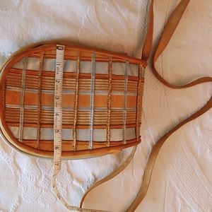 VTG Samir rare silver/gold leather purse